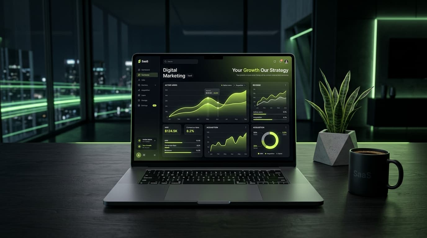 MarkWave Performance Marketing & Analytics Dashboard